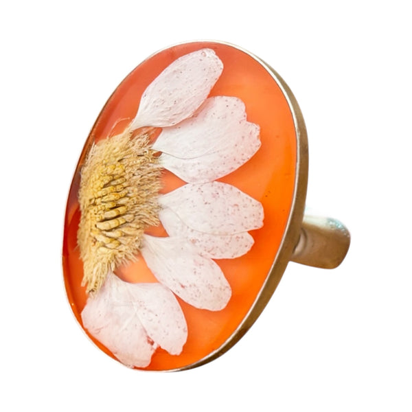 Anillo de plata Aurora en Pétalos